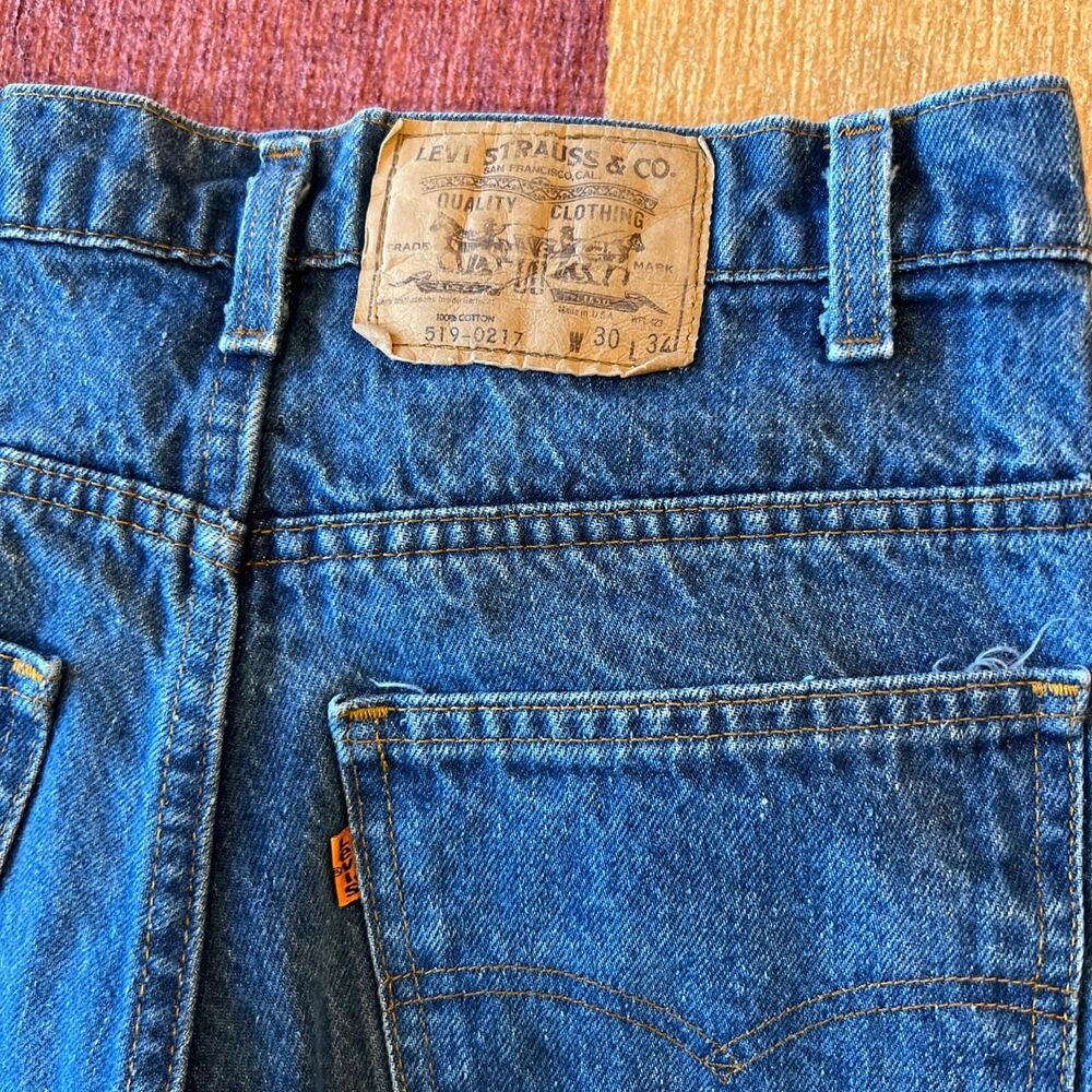 Vintage Orange Tab men's straight fit Levi's Size 30x304 - Picture 1 of 8